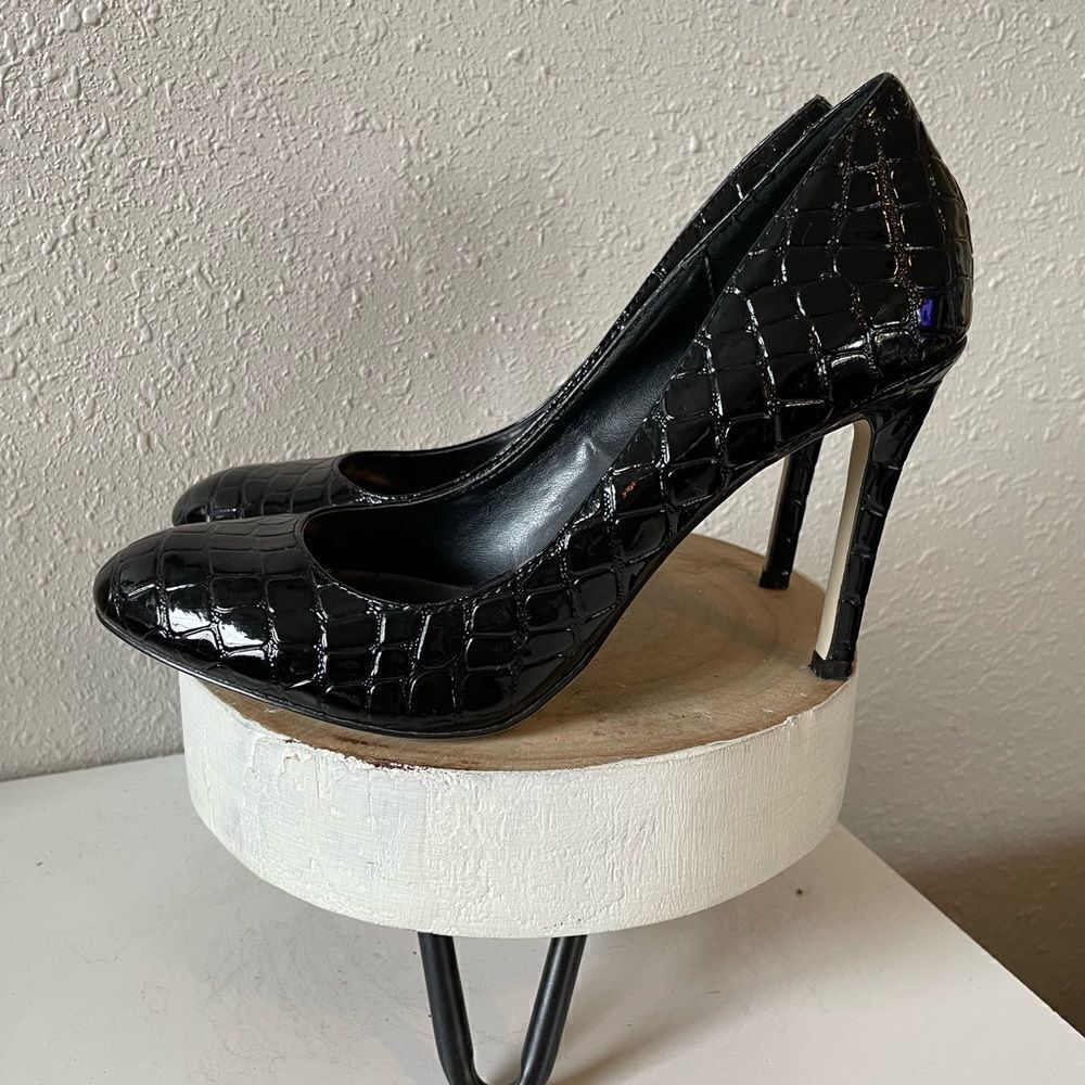 Joey Black Heels Size 10 M